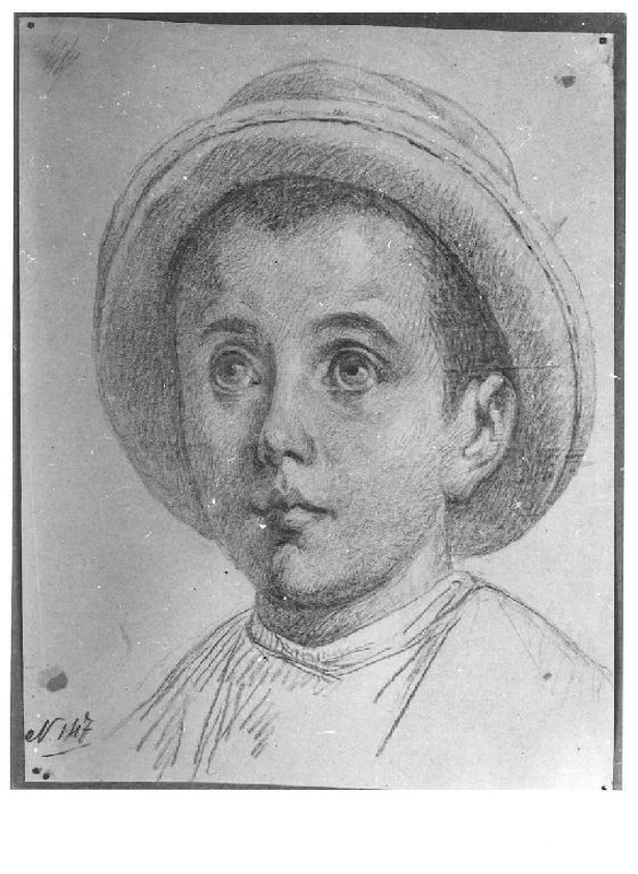 Testa di fanciullo - Museo Civico Villa Pallavicino, Busseto, Parma